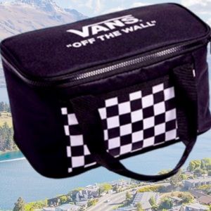 >💟COLLECTORS THE COOLEST COOLER🥶CHECKERED BLACK/WHITE BRAND NEW AUTHENTIC VANS